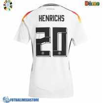 Fotballdrakt Dame Tyskland Benjamin Henrichs #20 Hjemmedrakt EM 2024 Kortermet